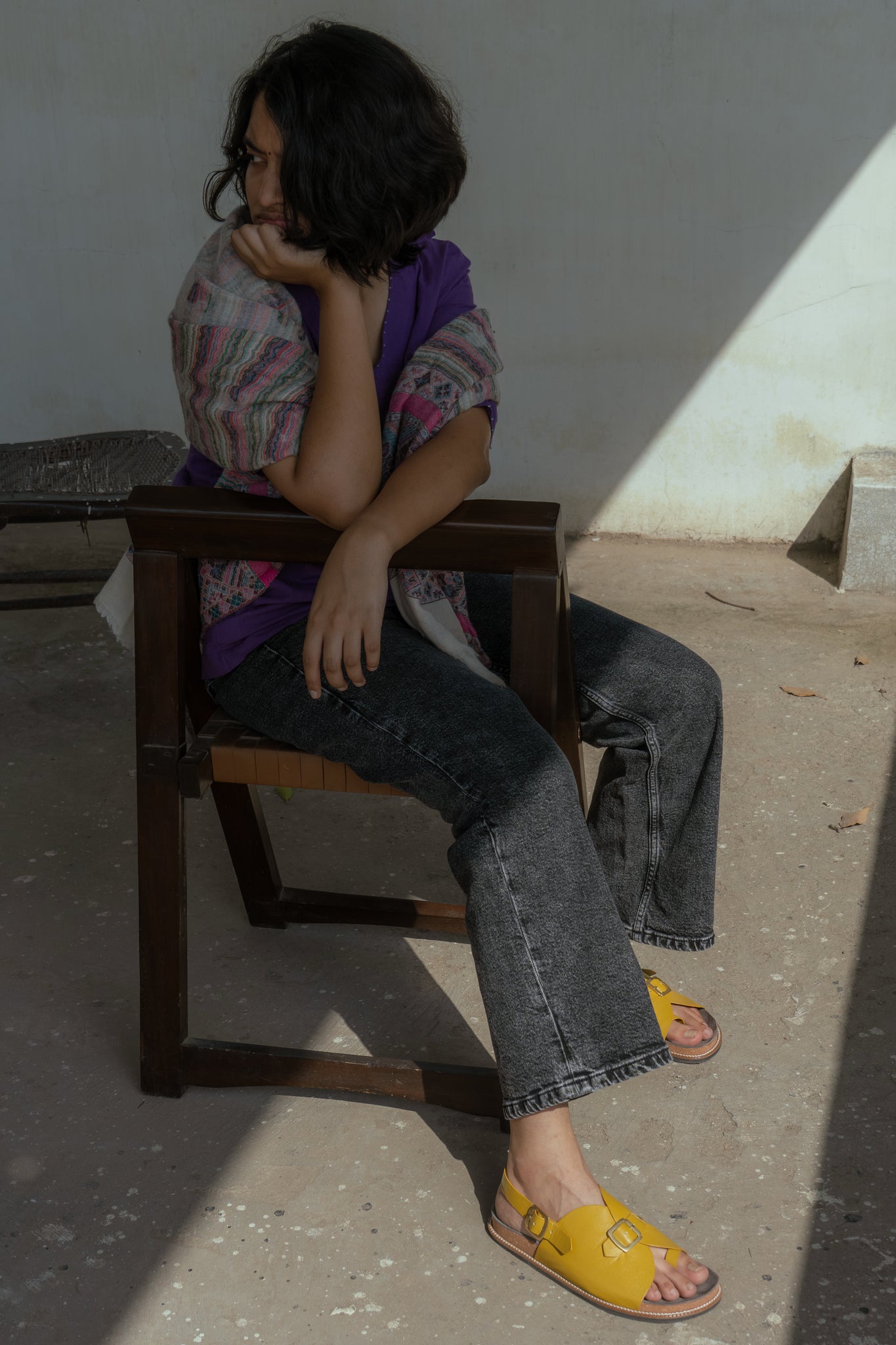 Envelope Cork Sandals SB - Women's Sandals in Ochre - CiceroniSandalsSlomotion