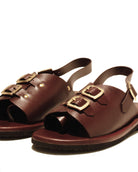 Envelope Sandals DB for Men - Burgundy - CiceroniSandalsSlomotion