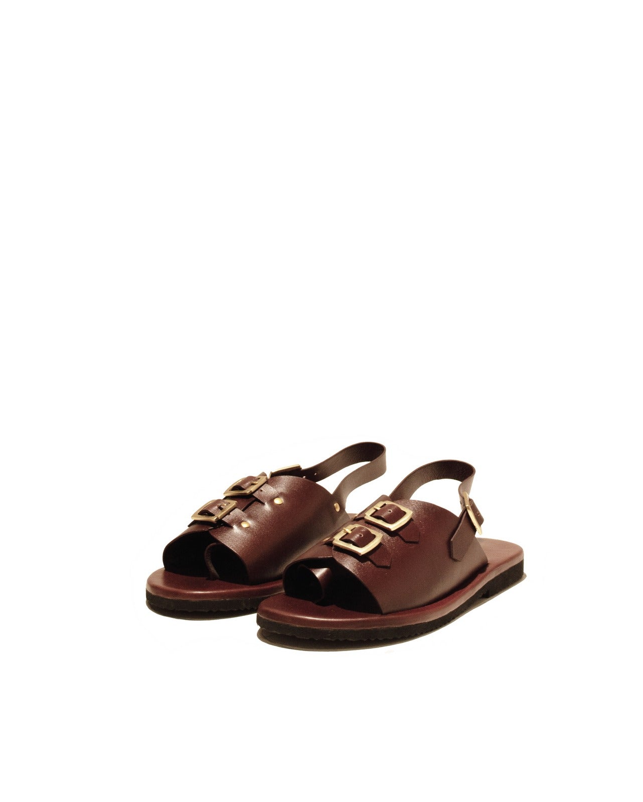 Envelope Sandals DB for Men - Burgundy - CiceroniSandalsSlomotion