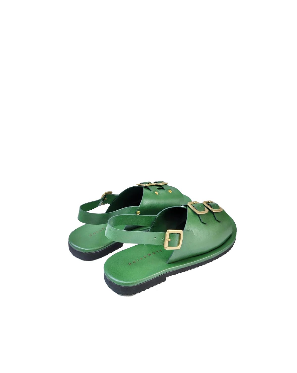 Envelope Sandals DB - Green - CiceroniSandalsSlomotion