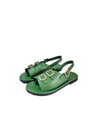 Envelope Sandals DB - Green - CiceroniSandalsSlomotion