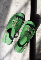 Envelope Sandals DB - Green - CiceroniSandalsSlomotion