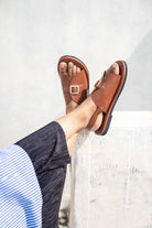 Envelope Sandals SB for Men - Tan - CiceroniSandalsSlomotion