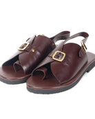 Envelope Sandals SB for Women - Burgundy - CiceroniSandalsSlomotion