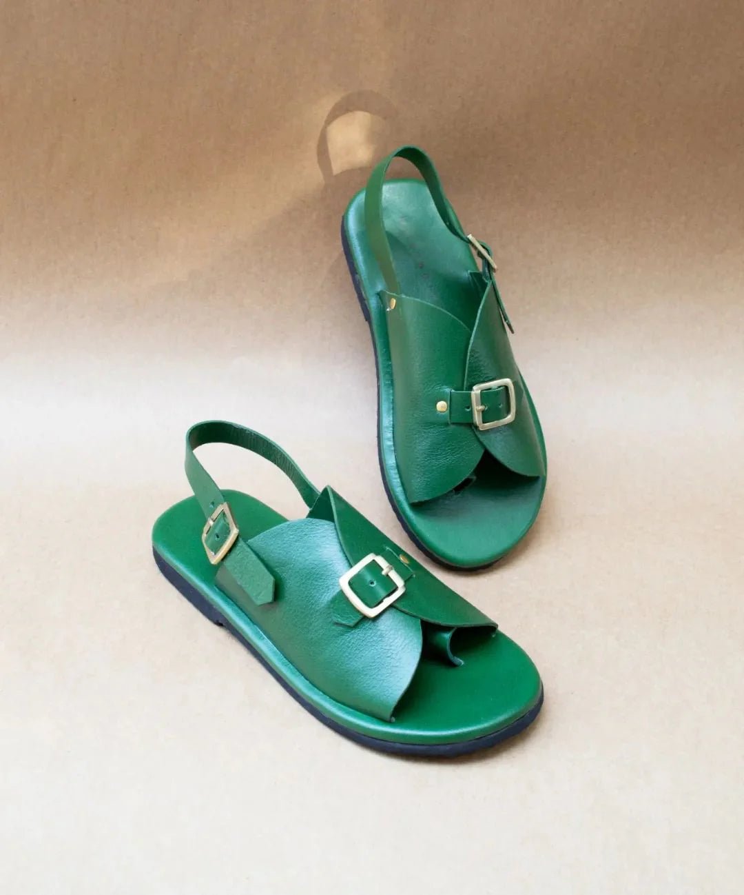 Envelope Sandals SB - Green - CiceroniSandalsSlomotion