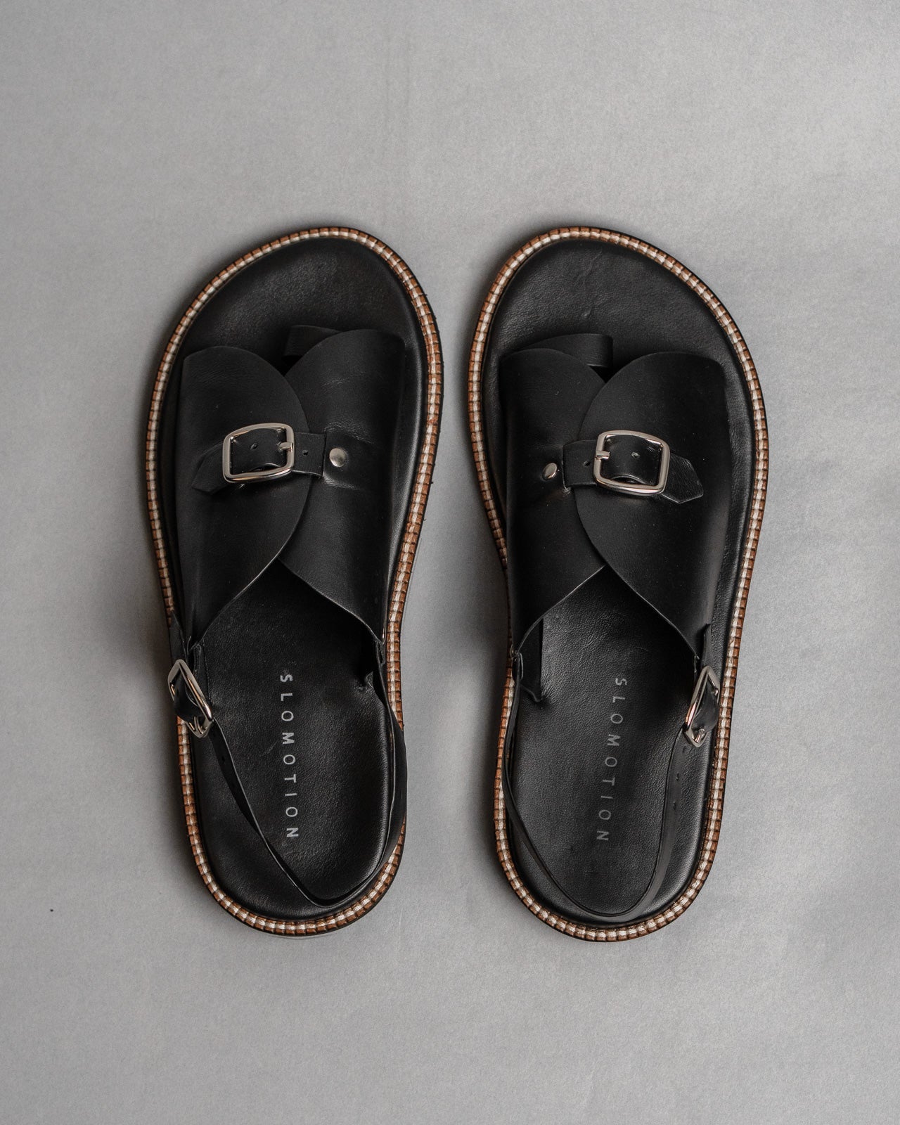 Envelope Welt Sandals SB - Women's Sandals in Black - CiceroniSandalsSlomotion