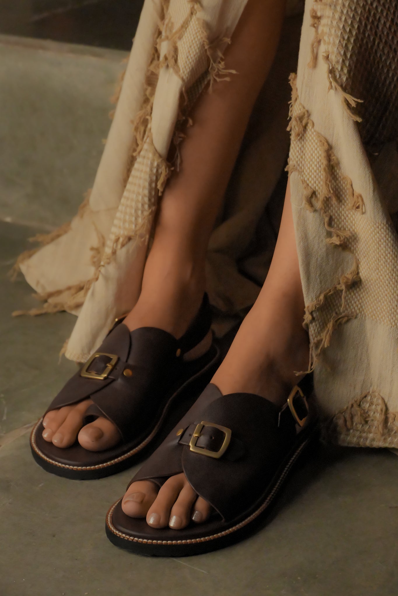 Envelope Welt Sandals SB - Women's Sandals in Burgundy - CiceroniSandalsSlomotion