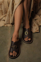 Envelope Welt Sandals SB - Women's Sandals in Burgundy - CiceroniSandalsSlomotion