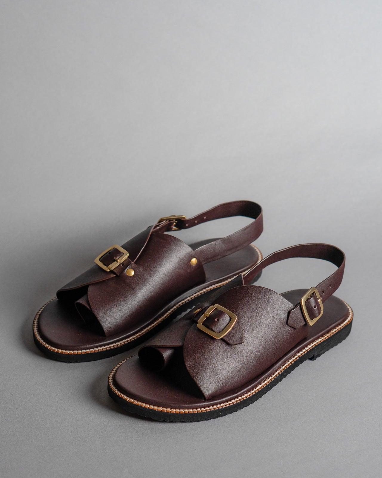 Envelope Welt Sandals SB - Women's Sandals in Burgundy - CiceroniSandalsSlomotion