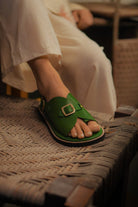 Envelope Welt Sandals SB - Women's Sandals in Green - CiceroniSandalsSlomotion
