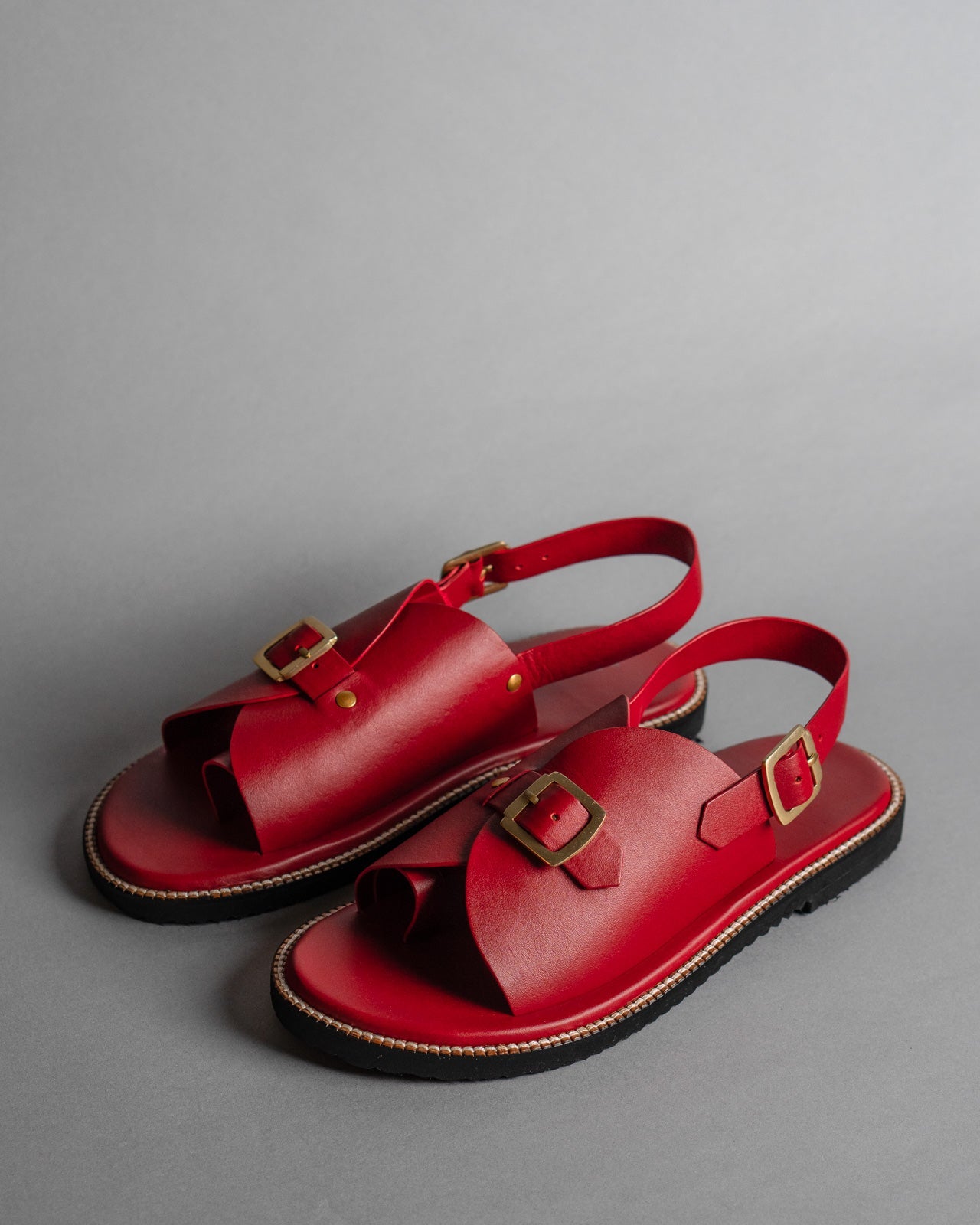 Envelope Welt Sandals SB - Women's Sandals in Red - CiceroniSandalsSlomotion