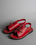 Envelope Welt Sandals SB - Women's Sandals in Red - CiceroniSandalsSlomotion