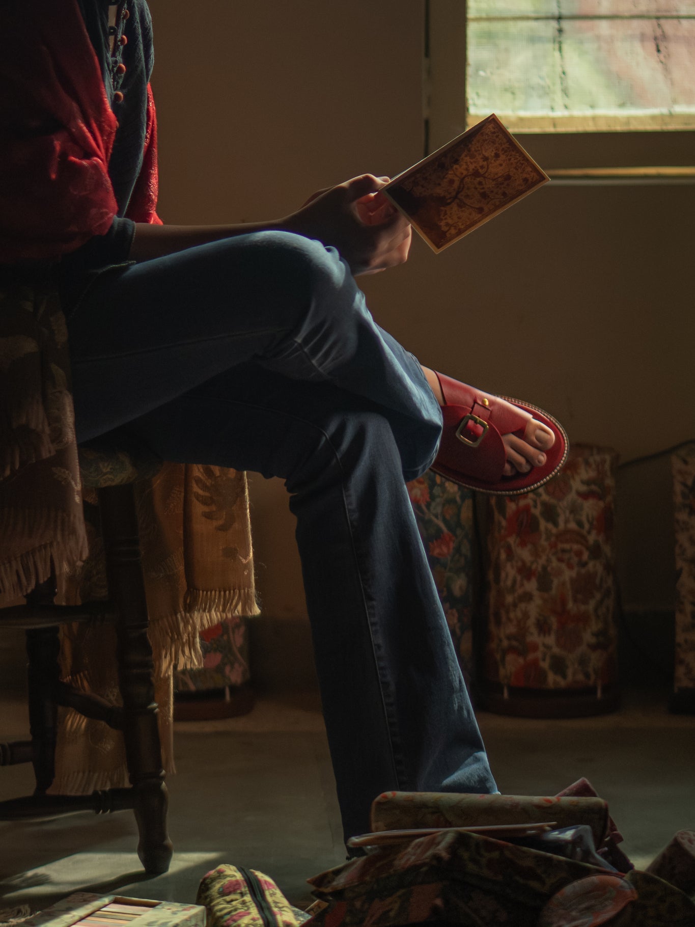 Envelope Welt Sandals SB - Women's Sandals in Red - CiceroniSandalsSlomotion