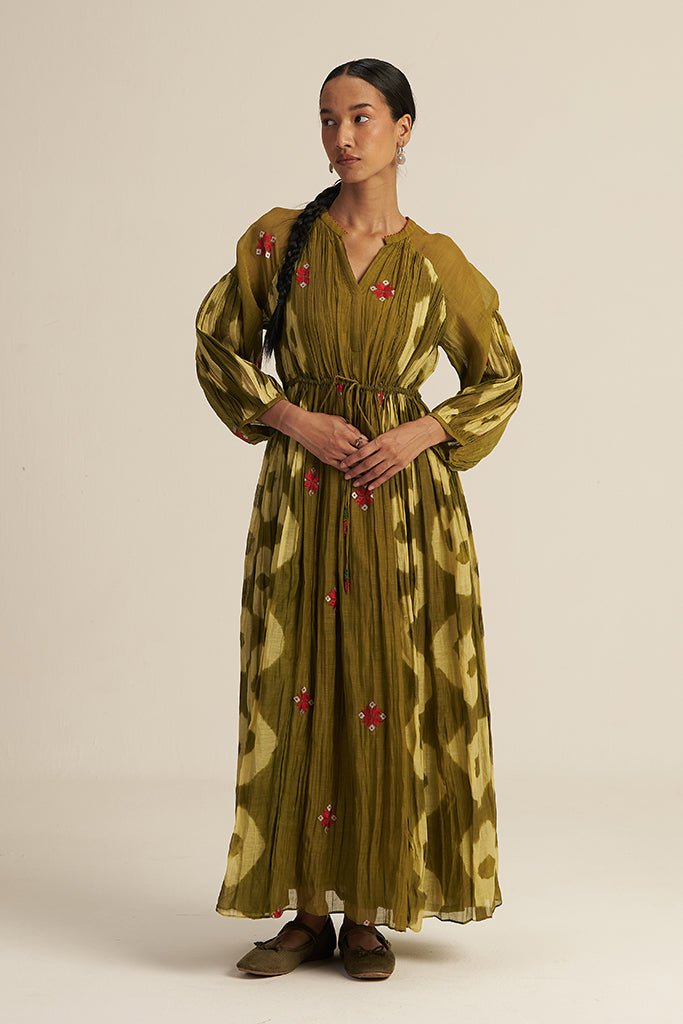 Eri Dress - Green - CiceroniDressGaach