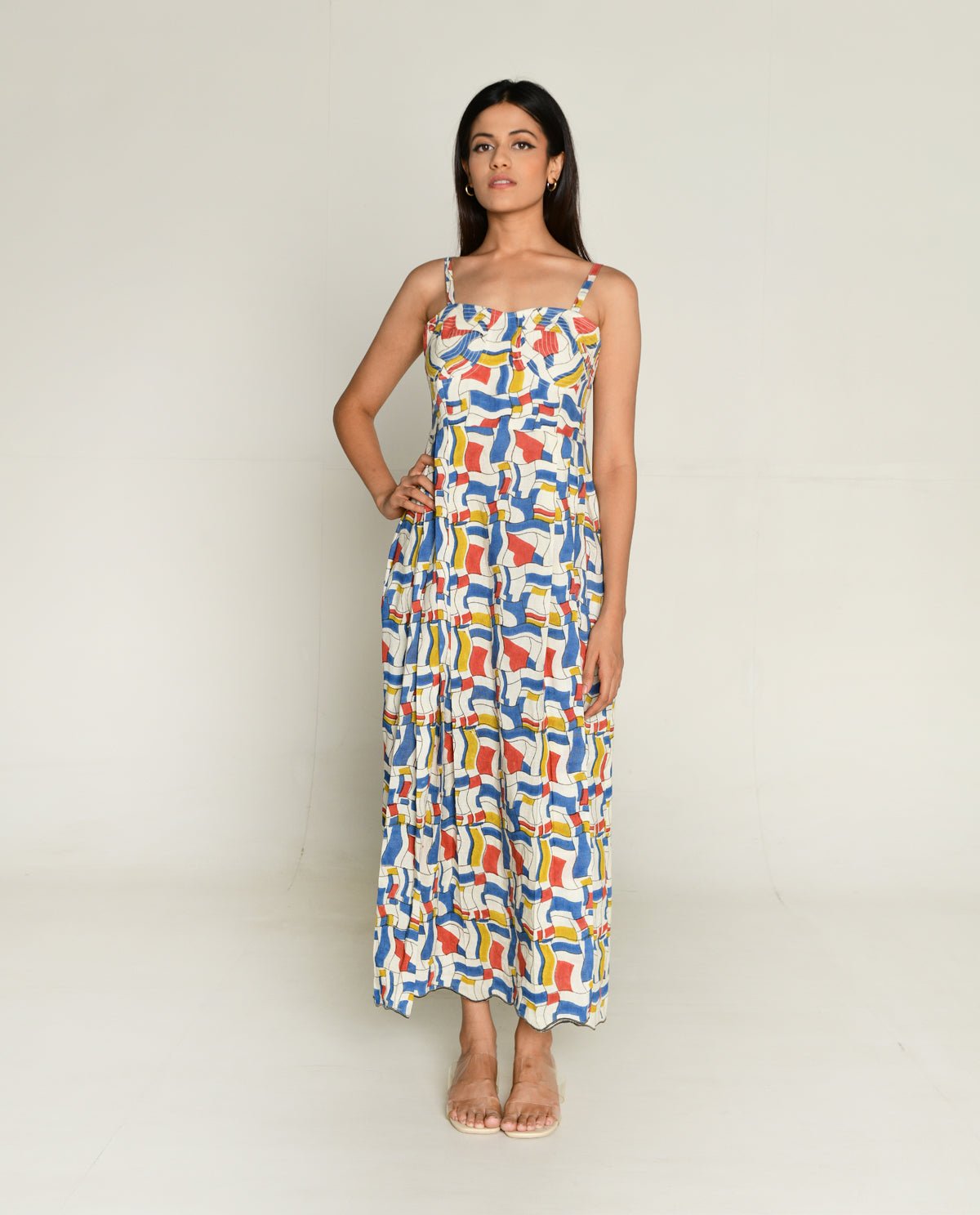 Escher Halter Heart Dress - CiceroniDressesRias Jaipur