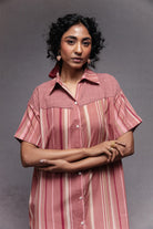 Eva Dress in Peach - CiceroniDressesSubbah