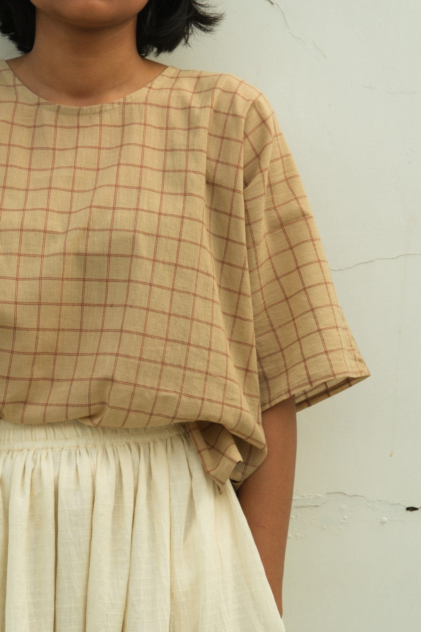 Even: Checkered Box Top - CiceroniTopswith N.