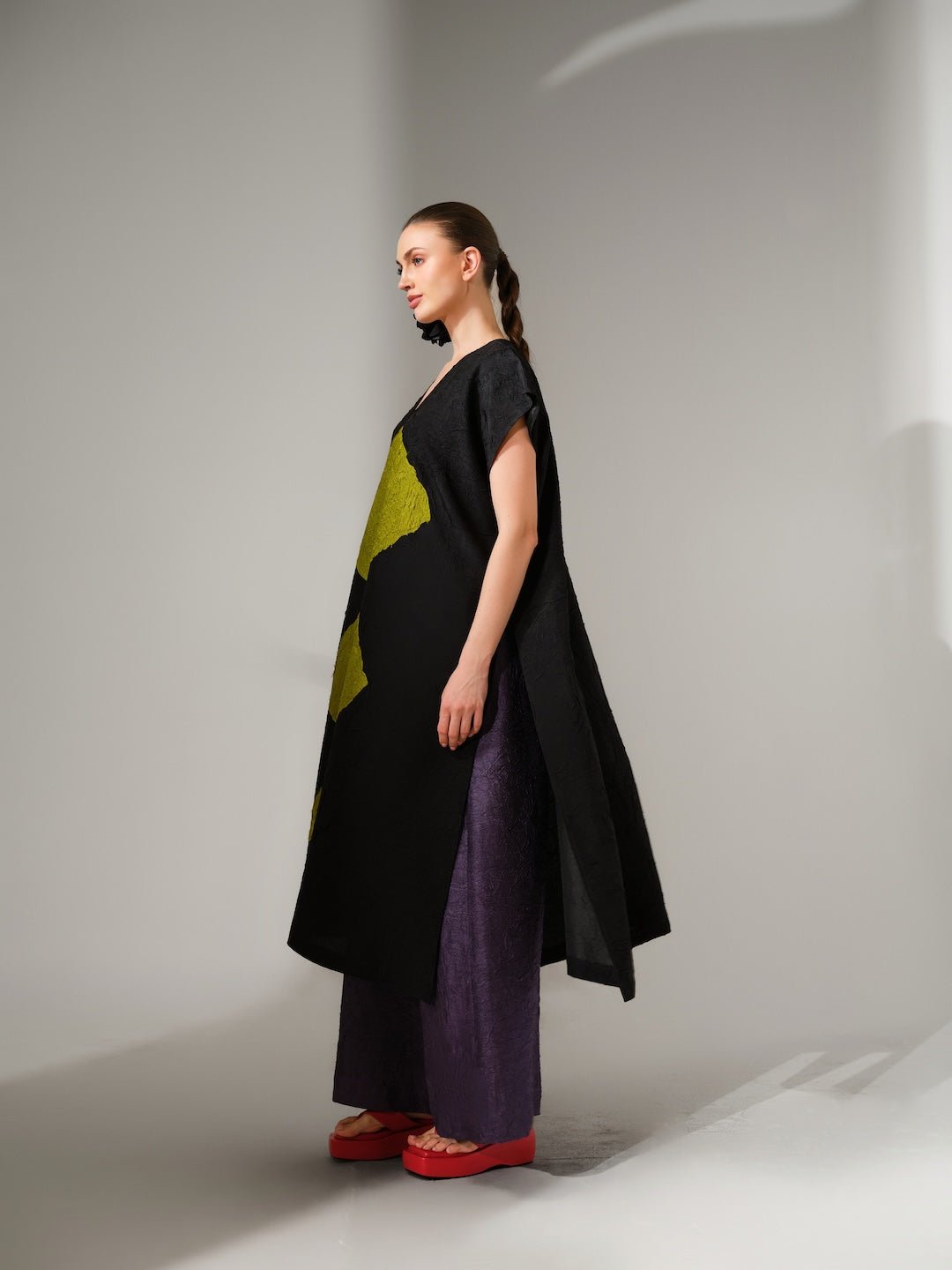 Facet Tunic - Lime - CiceroniTunicsStoique