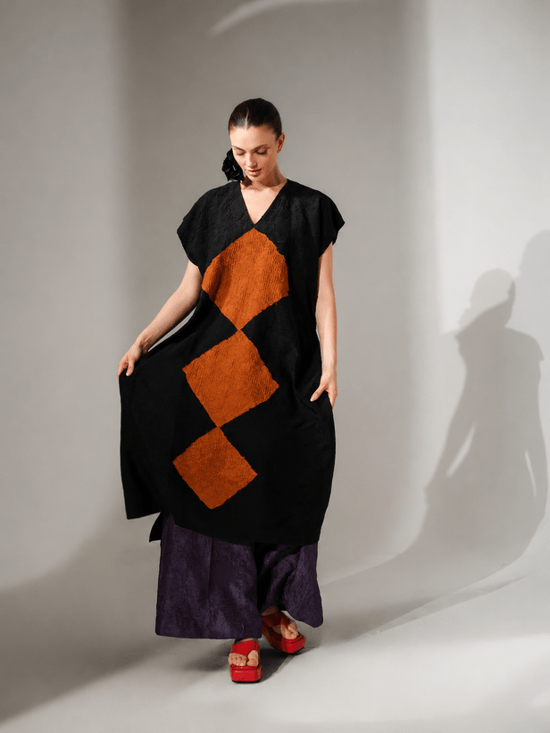 Facet Tunic - Ochre - CiceroniTunicsStoique