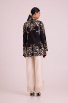 Farah - Tendril Wrap Blazer & Cutwork Pants - CiceroniJacket SetMadder Much