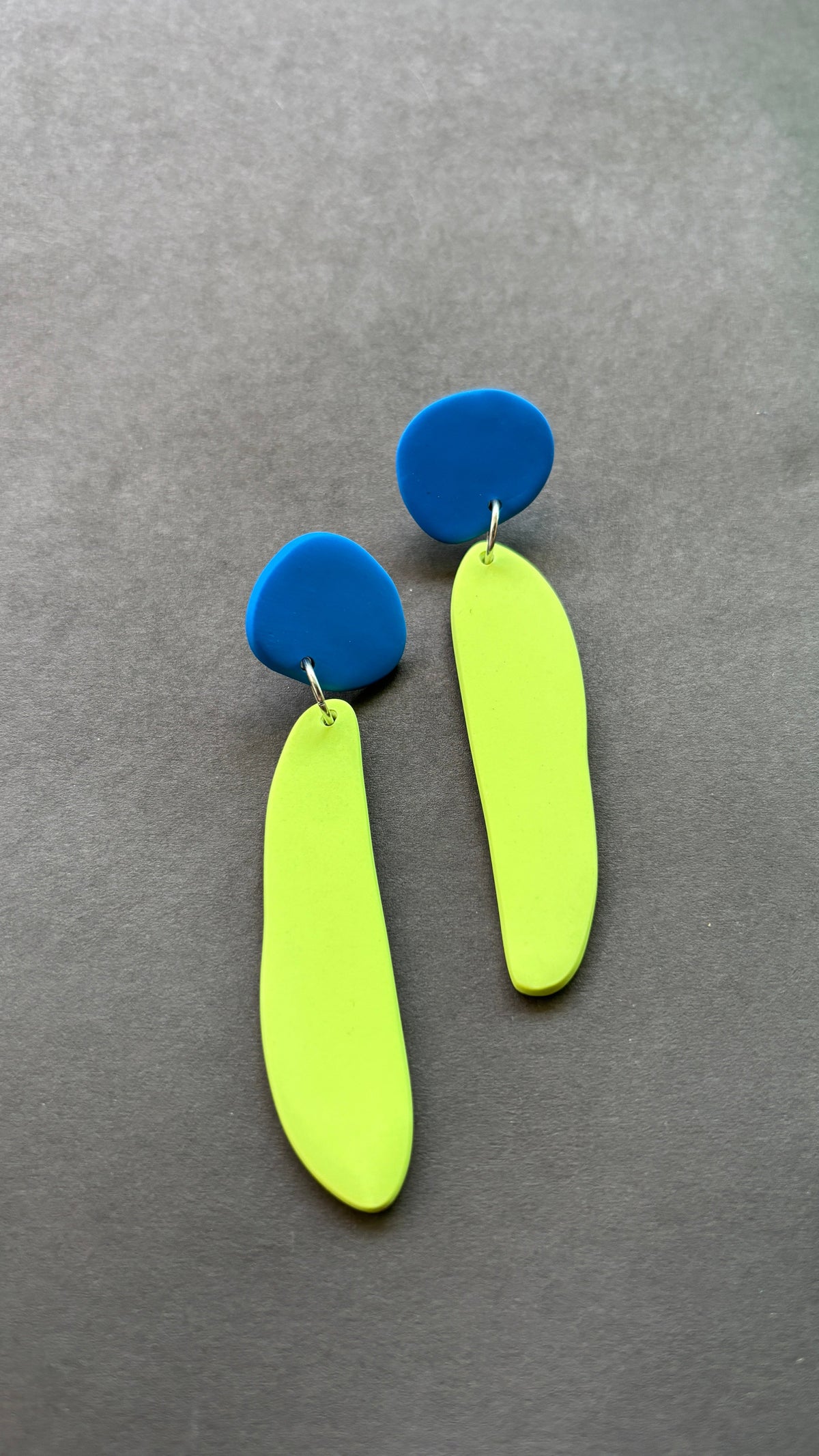 Fem Quads - Pistachio and Blue - CiceroniEarringsColoured Ears