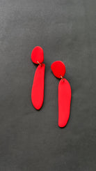 Fem Quads - Red - CiceroniEarringsColoured Ears