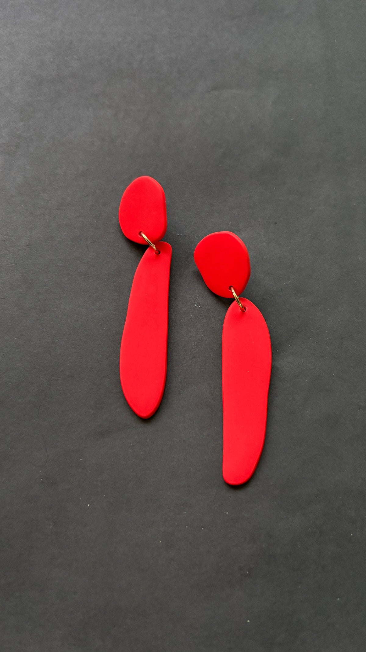 Fem Quads - Red - CiceroniEarringsColoured Ears