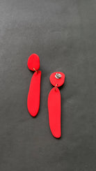 Fem Quads - Red - CiceroniEarringsColoured Ears