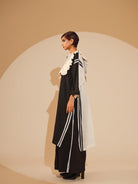 Fern Tunic - Black and Natural - CiceroniKurta, Everyday WearStoique