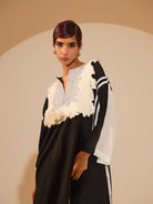 Fern Tunic - Black and Natural - CiceroniKurta, Everyday WearStoique