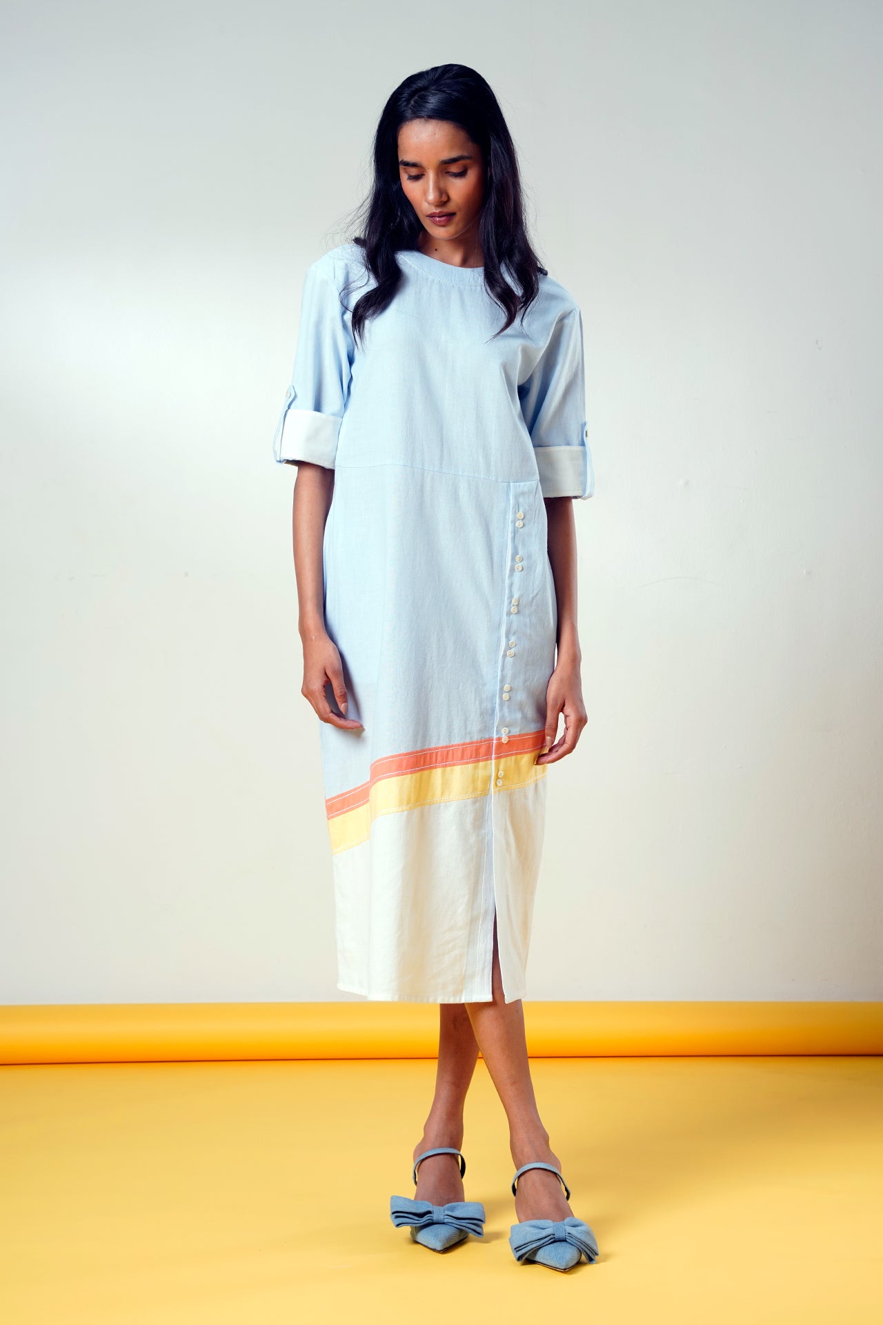 Fiji - ni – Horizon Glow Midi Dress - CiceroniDressesMadder Much