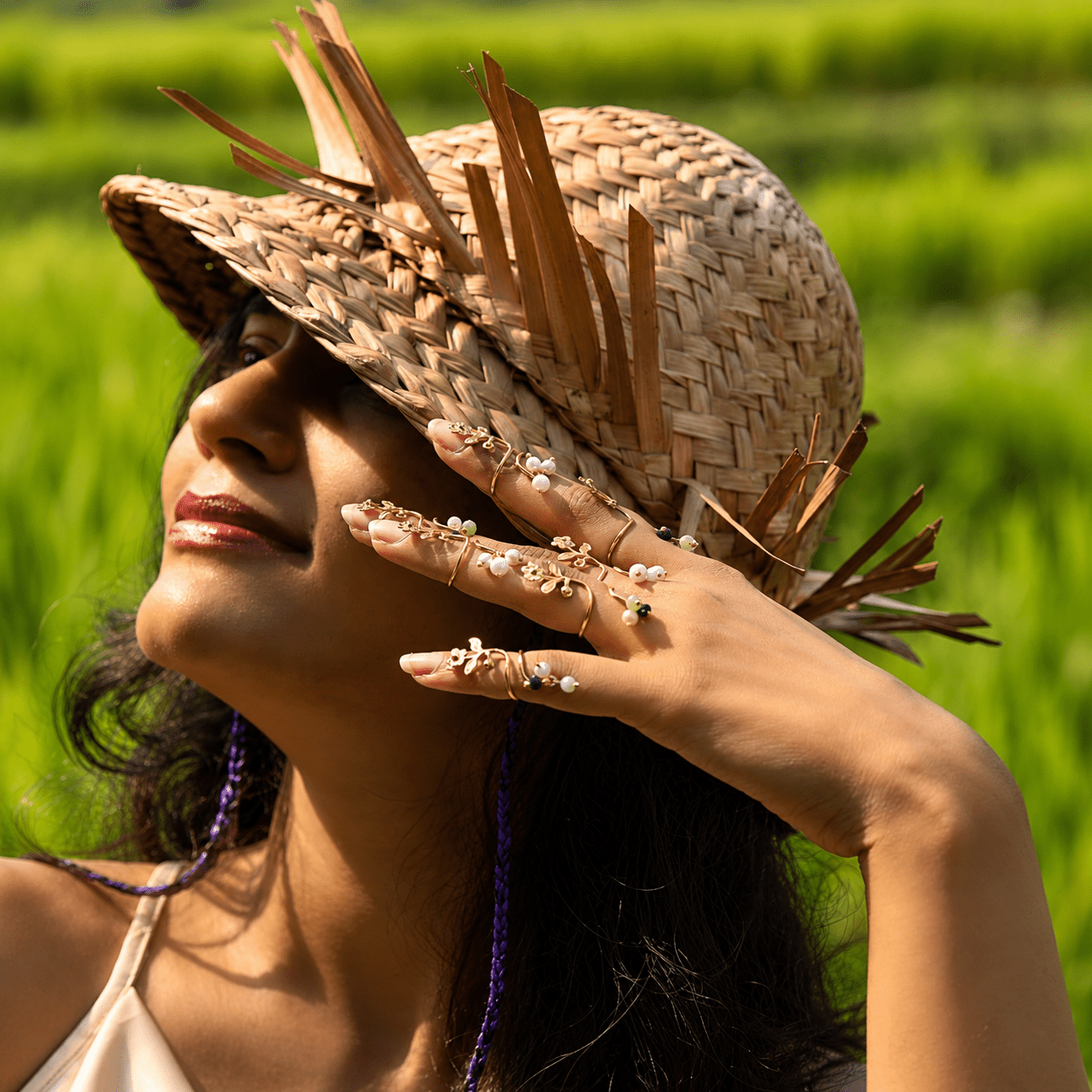 Finger Vine Nail Ring - CiceroniNail RingKalon Art Jewellery