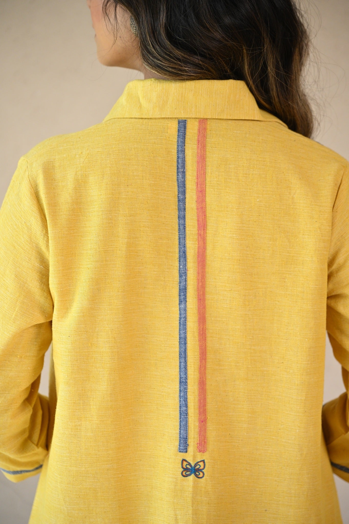 Fiora Shirt - Sunny Yellow - CiceroniTunicsRang by Rajvi