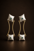 Firozi Earrings - CiceroniEarringsPiku