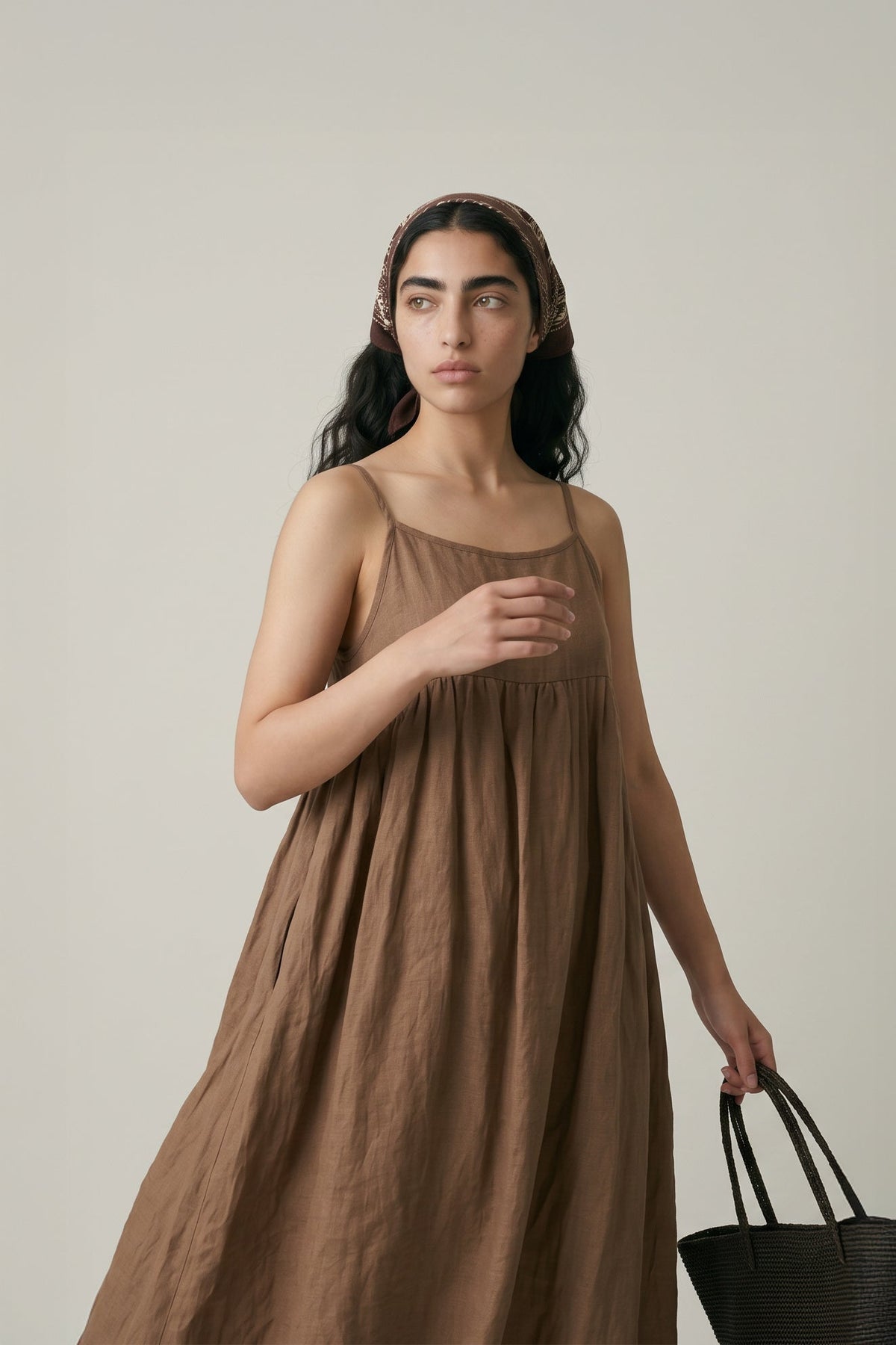 First Morning Dress - Cocoa - CiceroniDressesPaeony