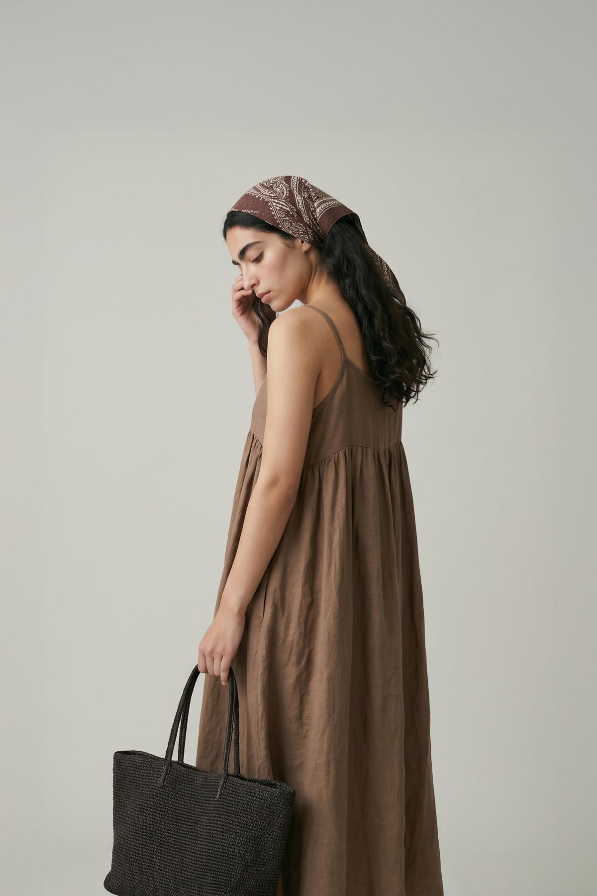 First Morning Dress - Cocoa - CiceroniDressesPaeony