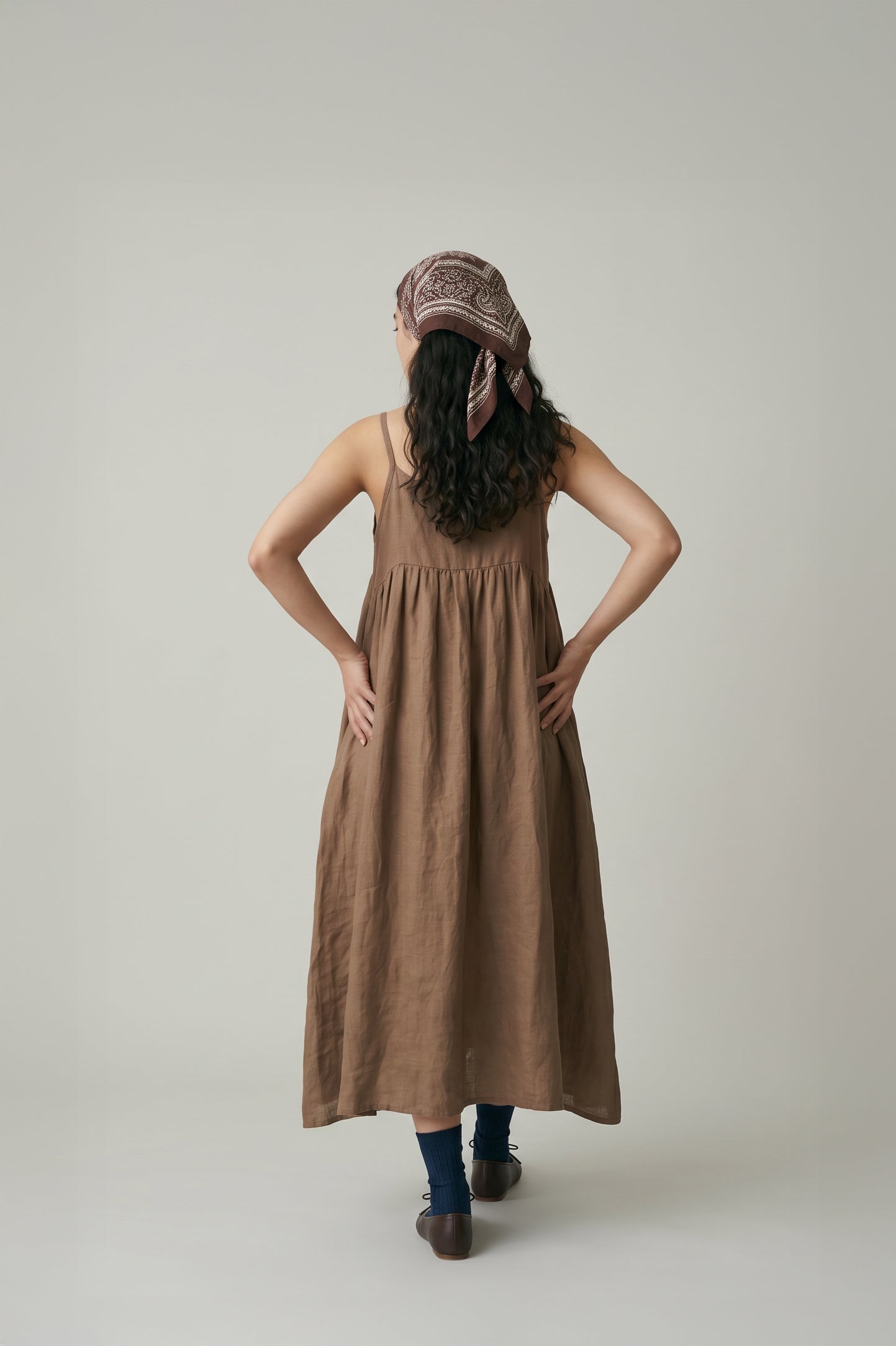 First Morning Dress - Cocoa - CiceroniDressesPaeony