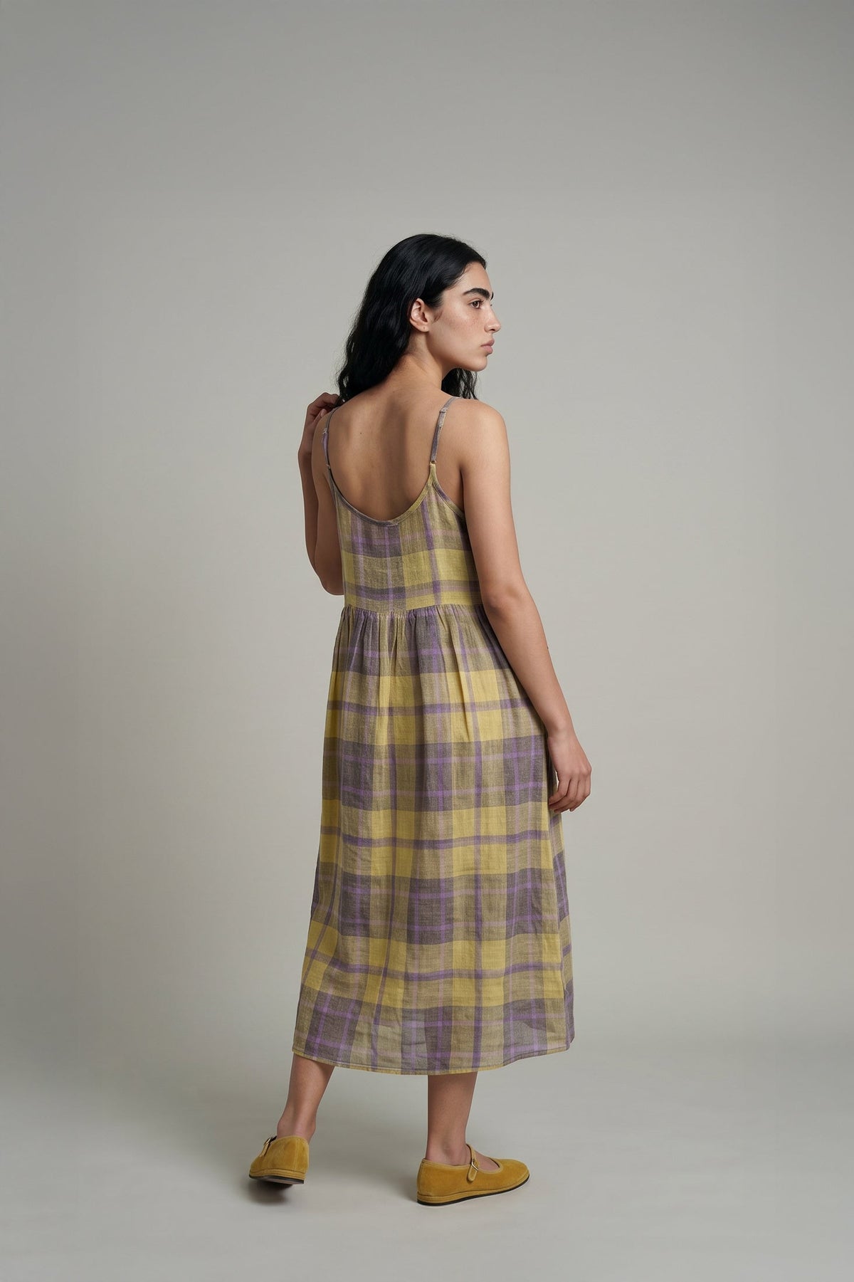 First Morning Dress (with Skirt Slip) - Honey Weave - CiceroniDressesPaeony