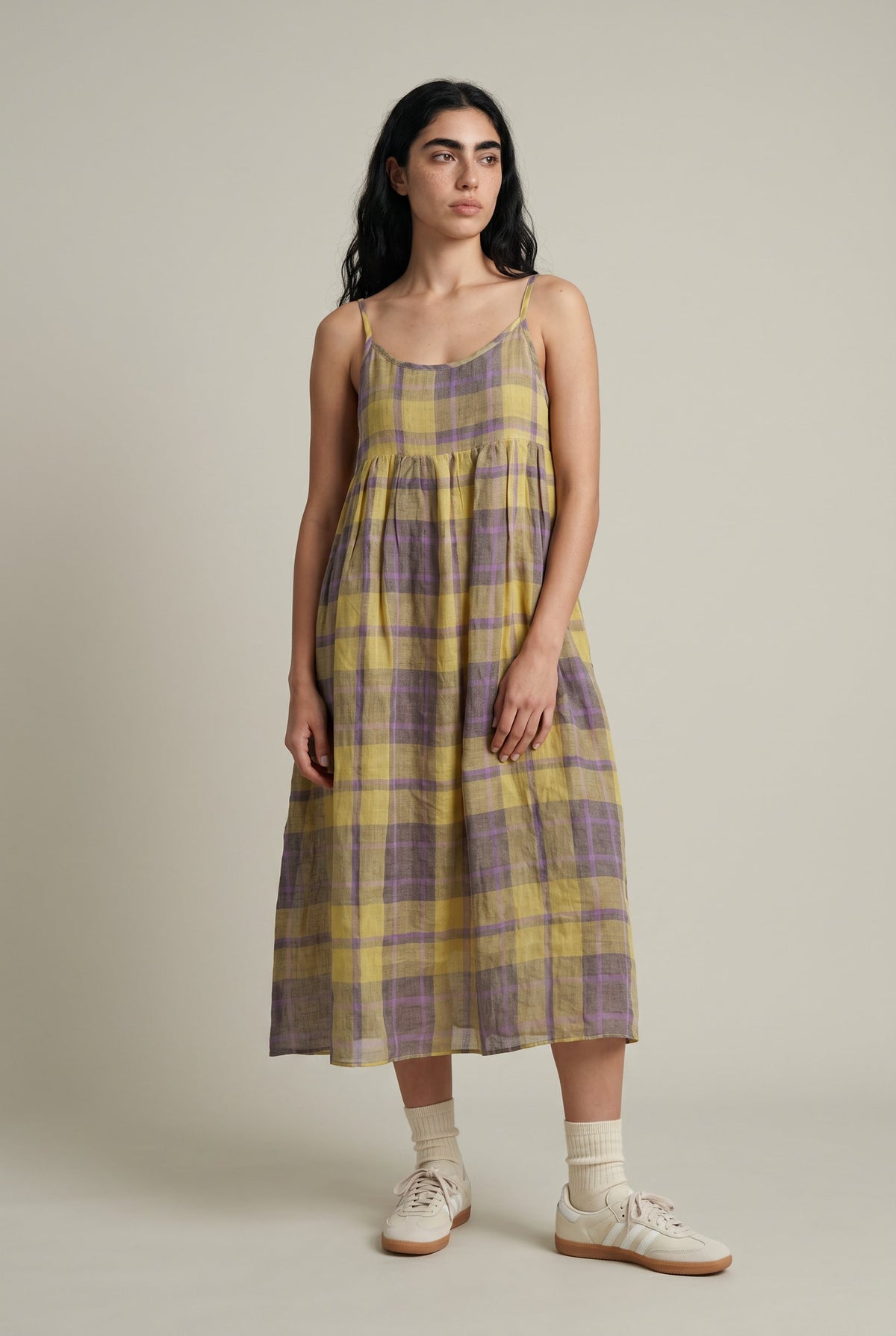 First Morning Dress (with Skirt Slip) - Honey Weave - CiceroniDressesPaeony