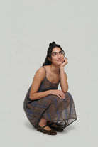 First Morning Dress (with Skirt Slip) - Mocha Weave - CiceroniDressesPaeony