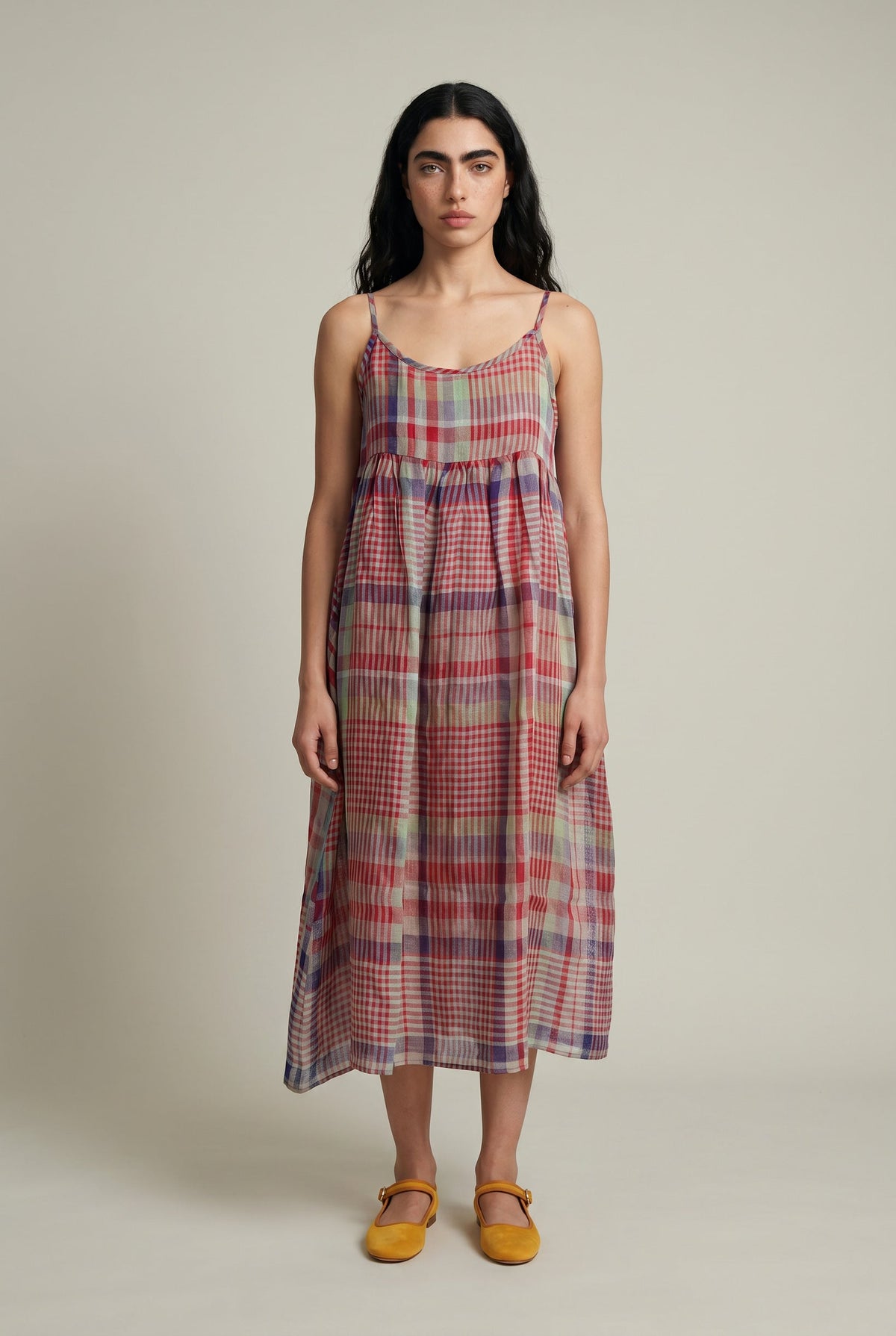 First Morning Dress (with Skirt Slip) - Paprika Weave - CiceroniDressesPaeony