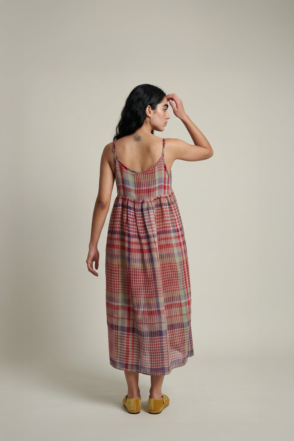 First Morning Dress (with Skirt Slip) - Paprika Weave - CiceroniDressesPaeony