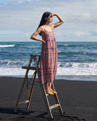 First Morning Dress (with Skirt Slip) - Paprika Weave - CiceroniDressesPaeony