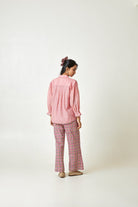 Flaminglow Embroidered Shirt - CiceroniShirtPants and Pajamas