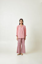 Flaminglow Embroidered Shirt - CiceroniShirtPants and Pajamas