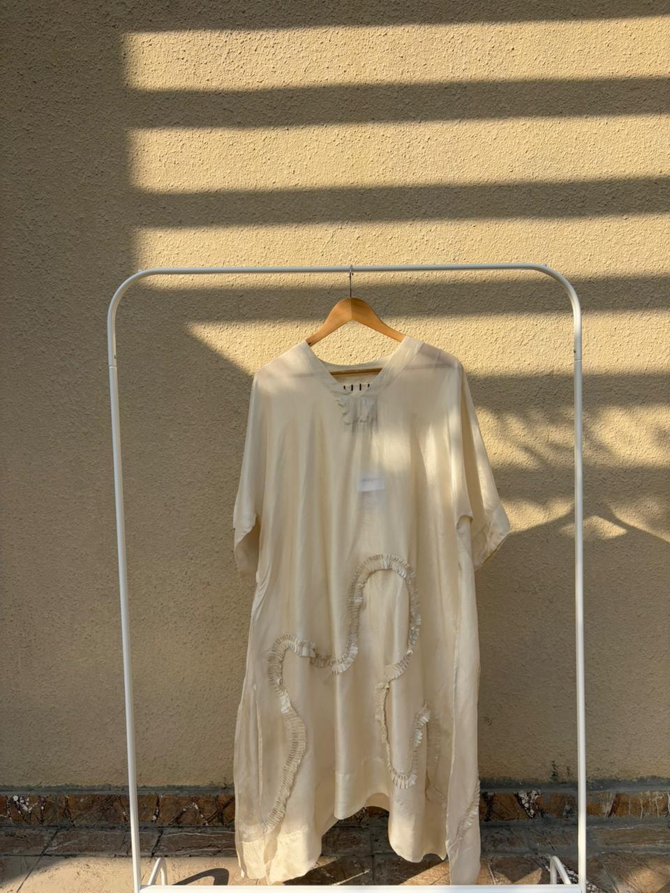 Flamingo Tunic - Silver - CiceroniTunicsStoique