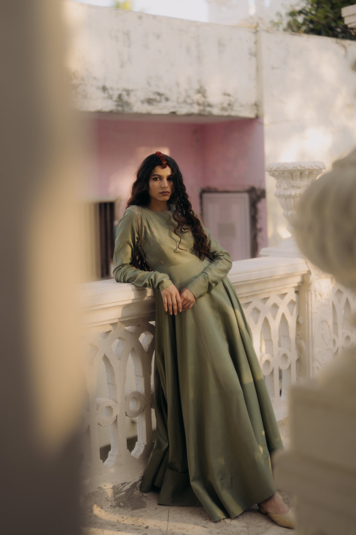 Floating Hearts Set - CiceroniKurta Set, Festive WearKajal Agarwal