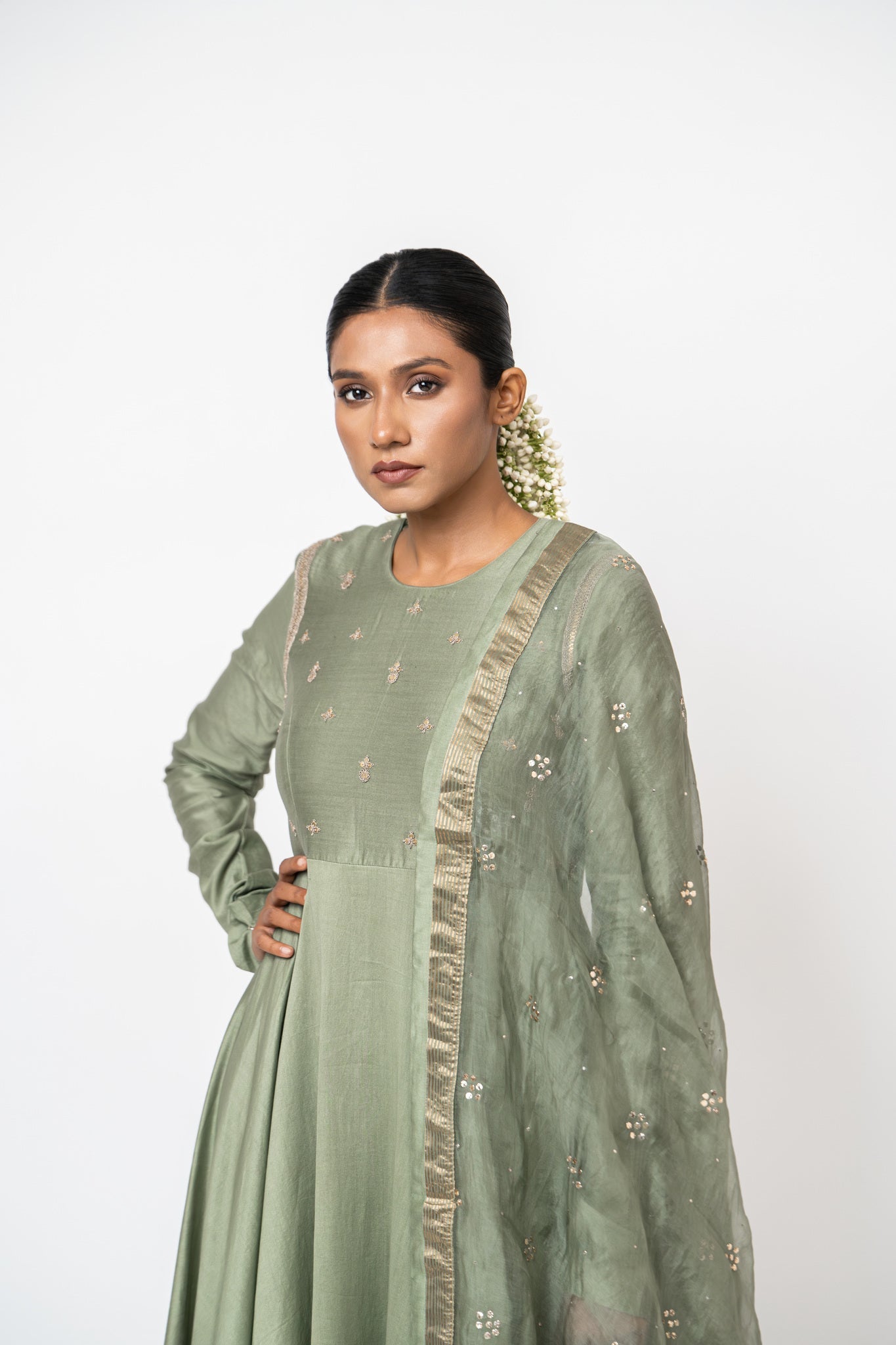 Floating Hearts Set - CiceroniKurta Set, Festive WearKajal Agarwal