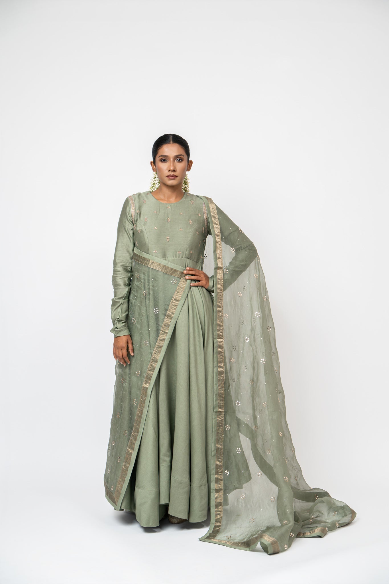 Floating Hearts Set - CiceroniKurta Set, Festive WearKajal Agarwal