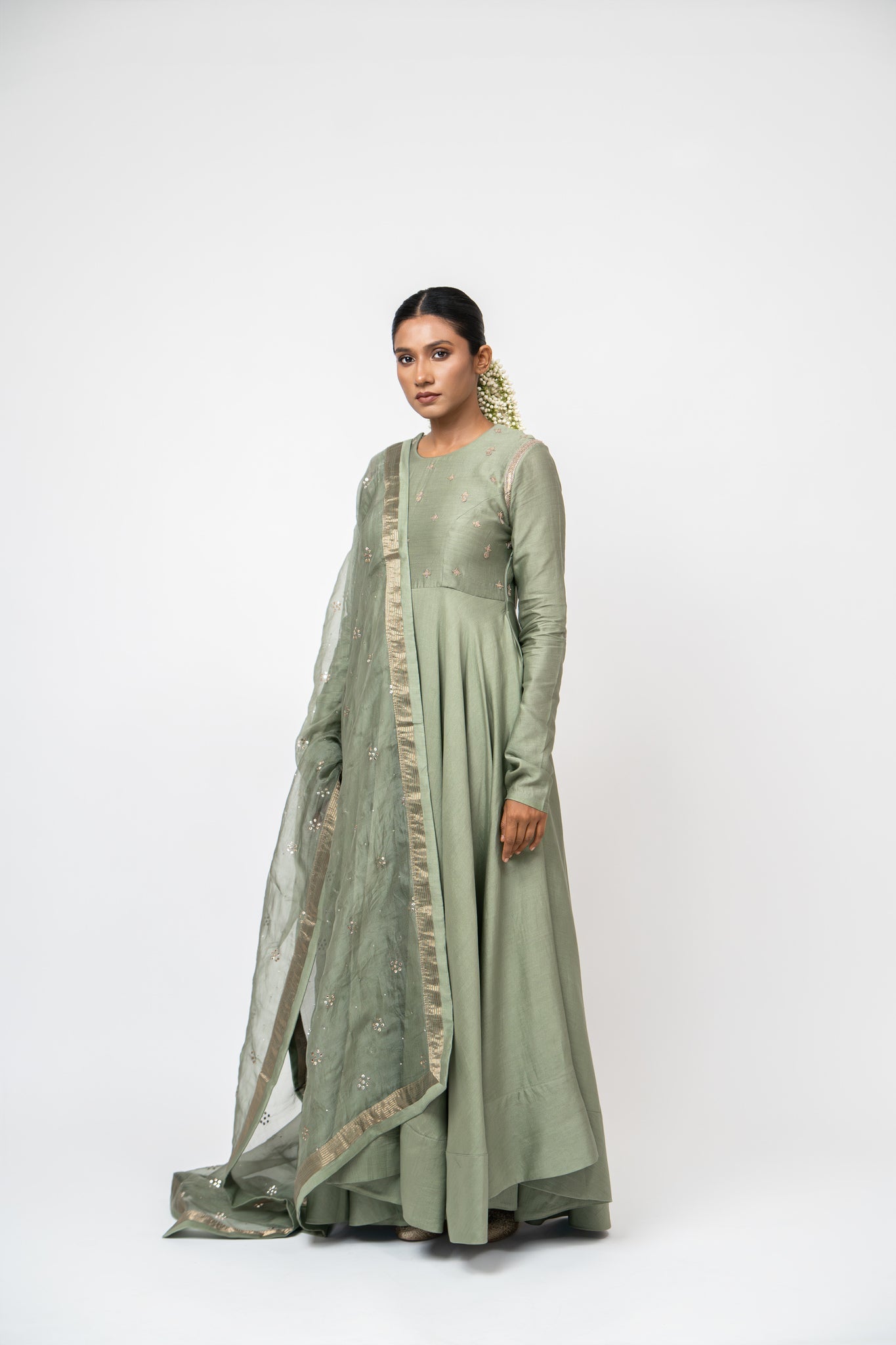 Floating Hearts Set - CiceroniKurta Set, Festive WearKajal Agarwal